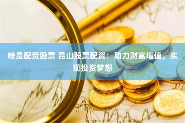 啥是配资股票 昆山股票配资：助力财富增值，实现投资梦想